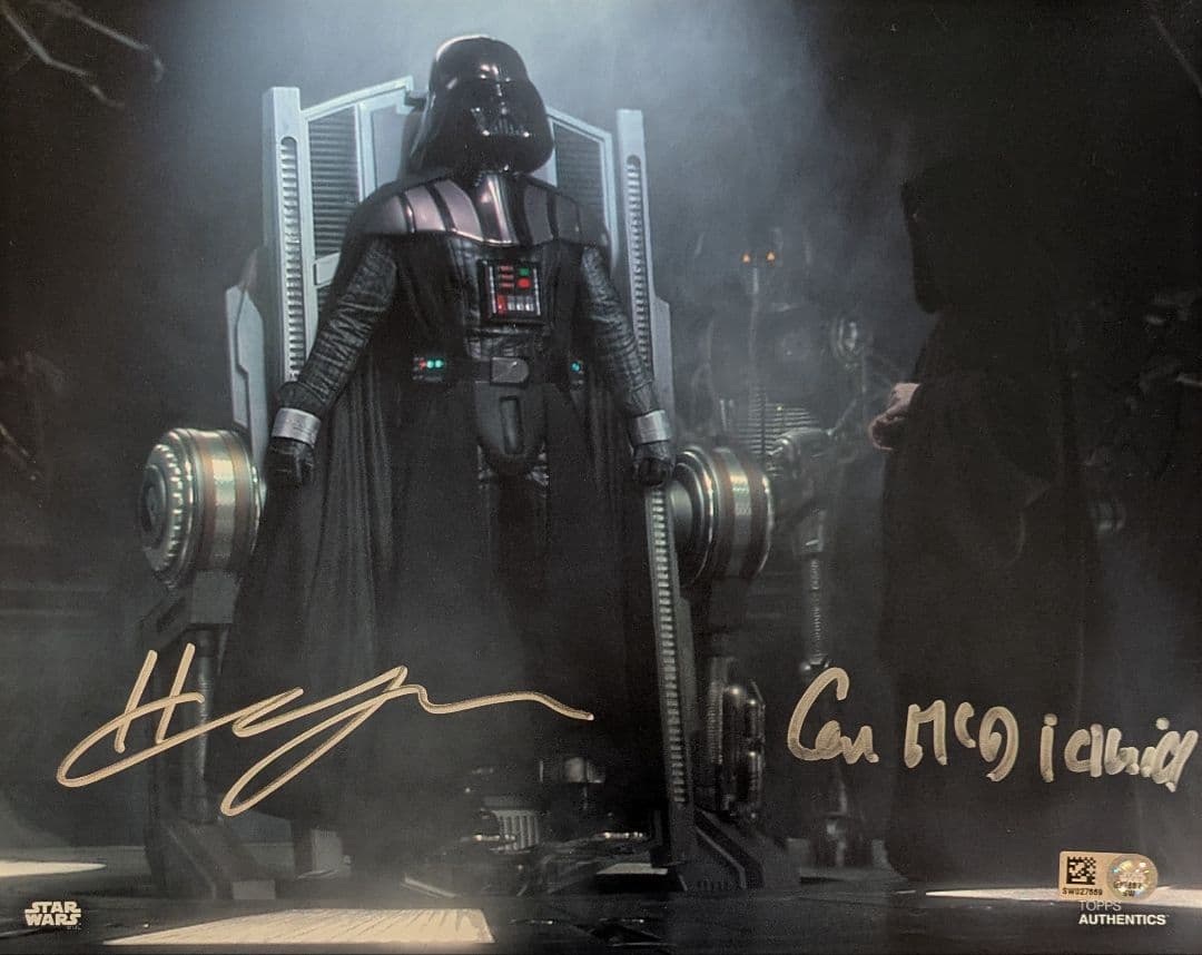1/16迄出品　STARWARS　ヘイデン・クリステンセン&イアン　直筆サイン