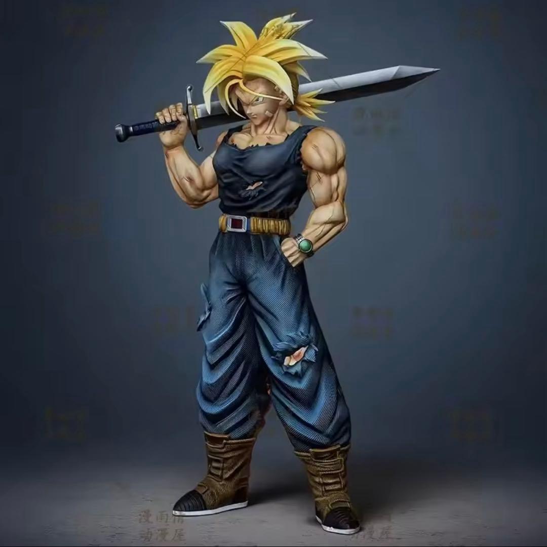 ドラゴンボール トランクス ガレージキット フィギュア。