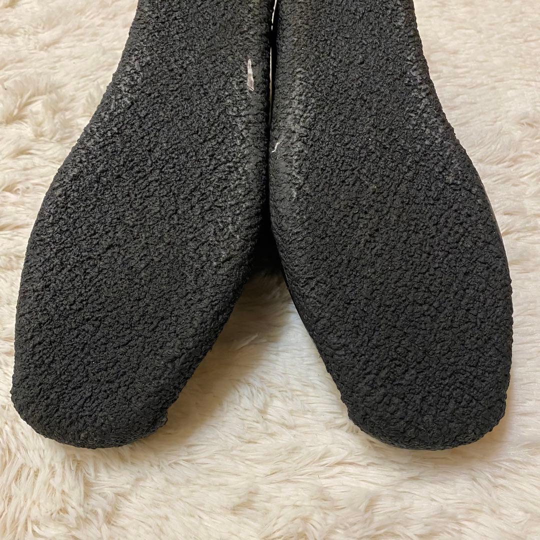 未使用級 クラークス ナタリー　ブラック　クレープソール　レザー　モカシン