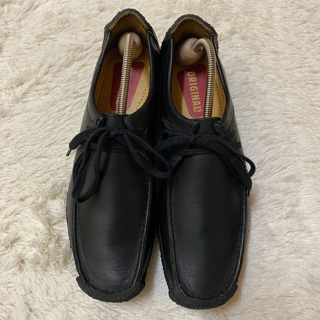 未使用級 クラークス ナタリー　ブラック　クレープソール　レザー　モカシン