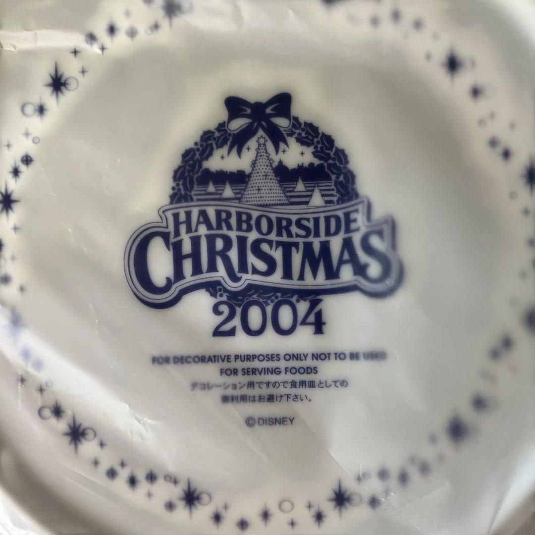 東京ディズニーシー HARBORSIDE CHRISTMAS 2004 絵皿