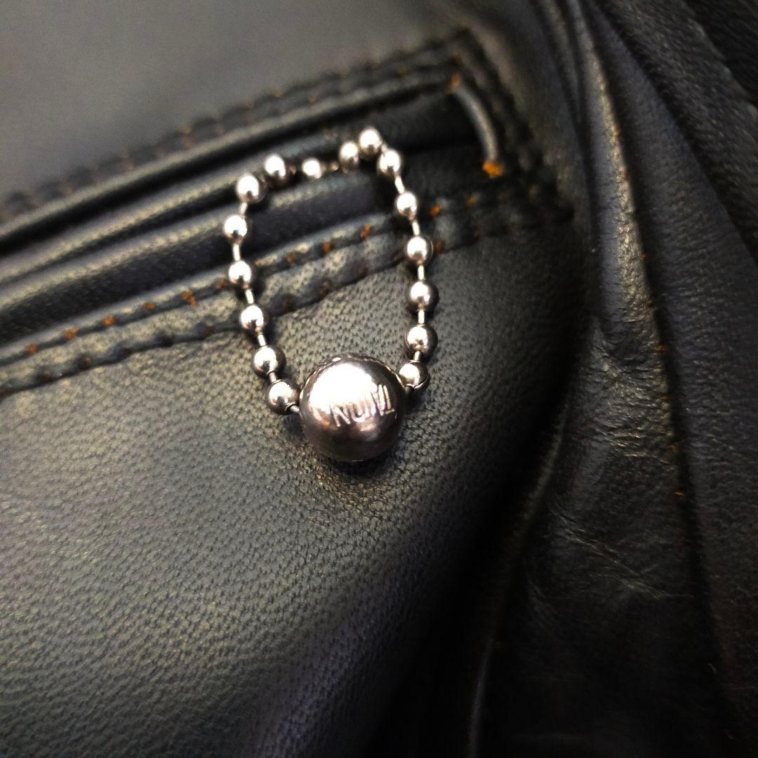 MARK AWARE　馬革　茶芯　シングルライダースジャケット　2サイズ