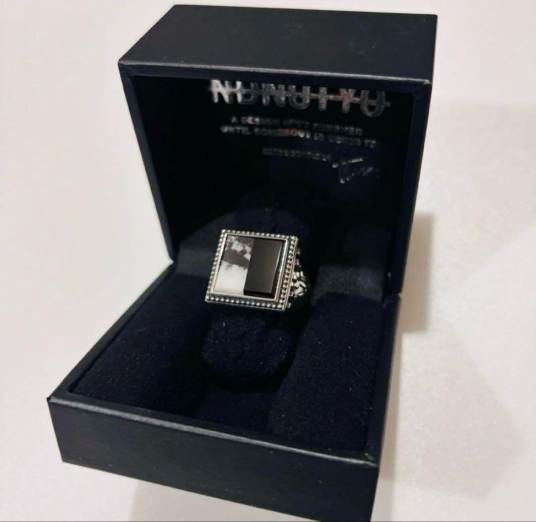 【未使用】NIL DUE / NIL UN リング 11号 指輪 ストーン