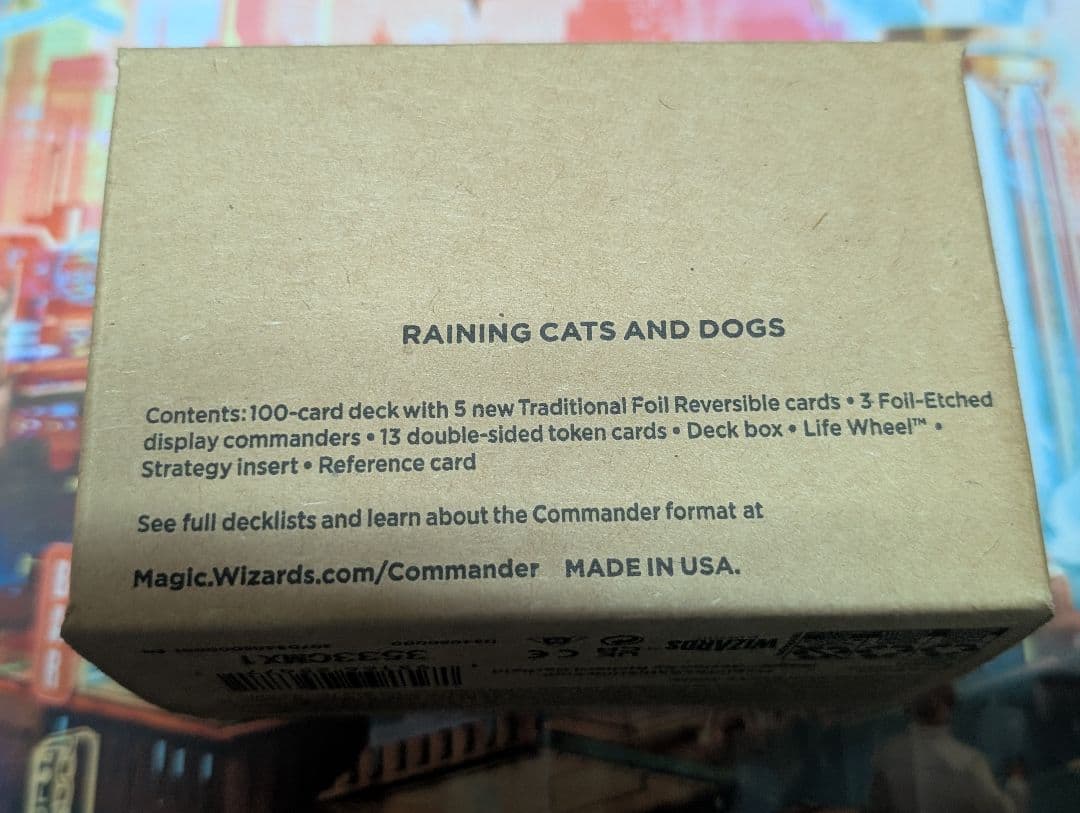 MTG　SLD/Raining Cats and Dogs/未開封/1箱