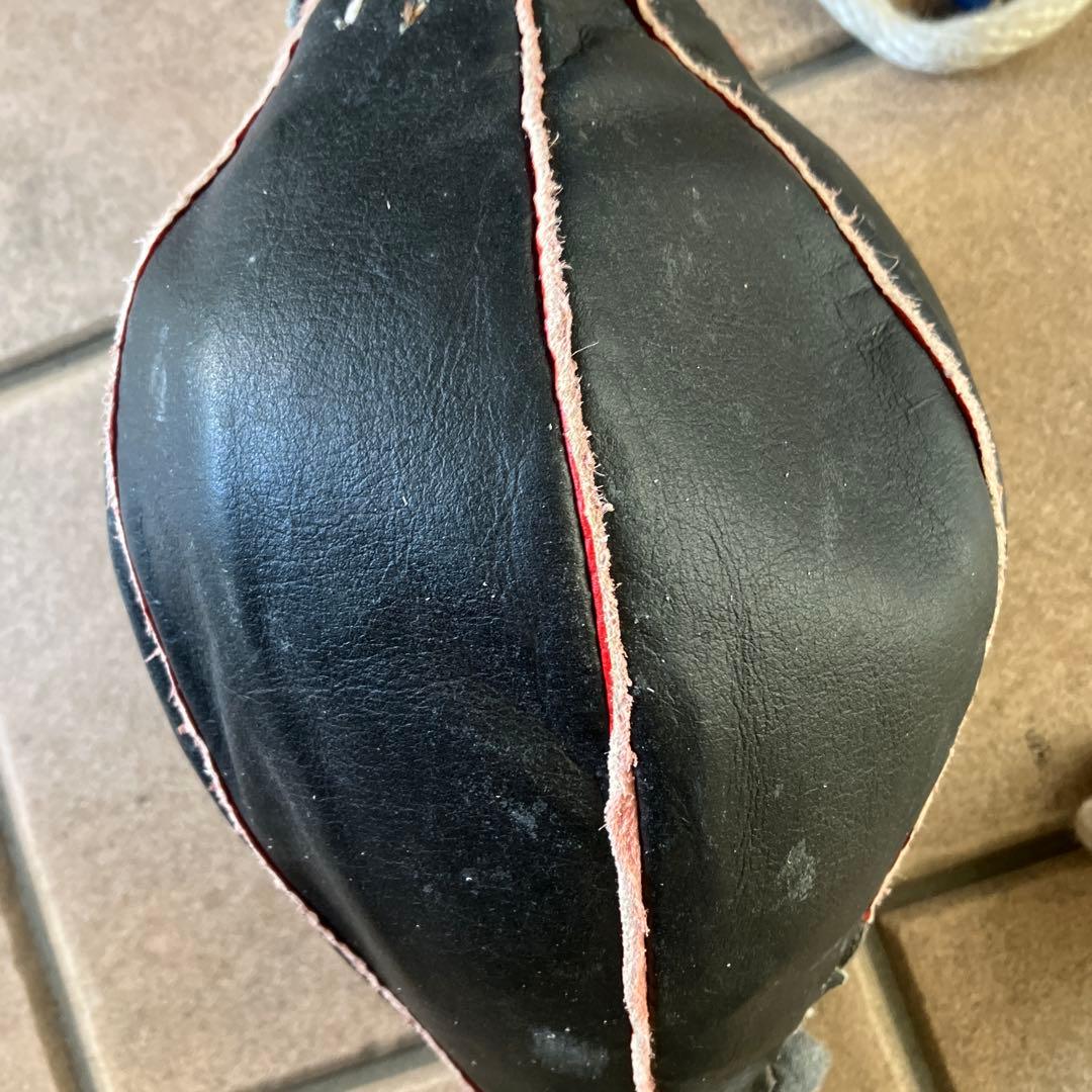 Winning パンチングボール ダブルエンド￼ しずく型ダブル　黒ウイニング