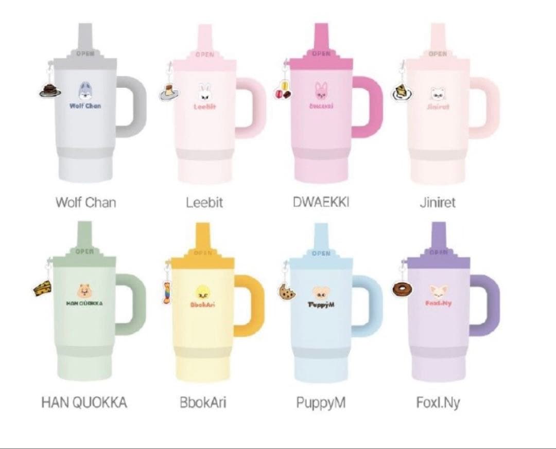 straykids アイエン DOIT ポップアップ SKZOO 保温マグカップ