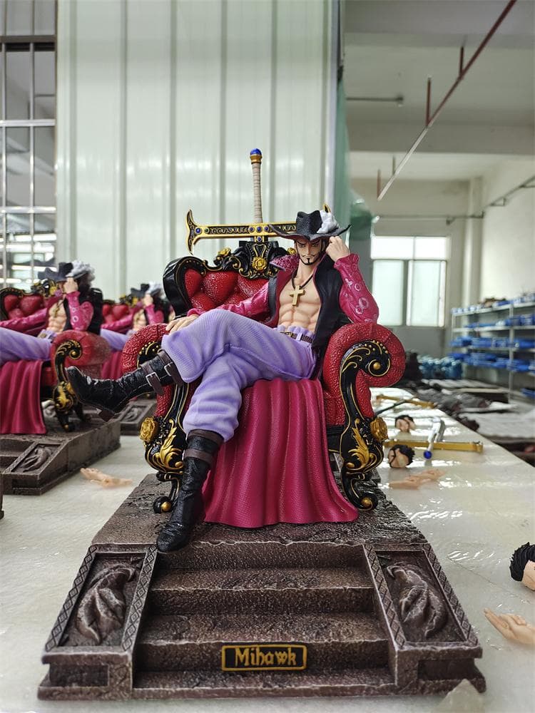 ワンピース ジュラキュール ミホーク フィギュア 塗装済み完成品 ガレージキット