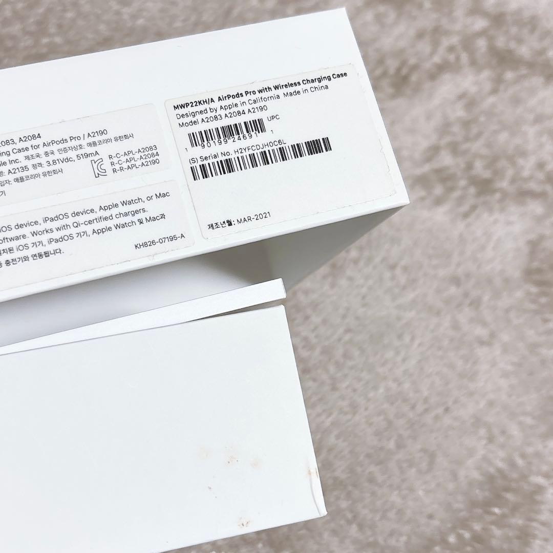 AirPods Pro 本体 充電ケース・新品カバー付き