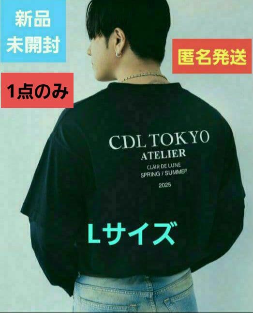 ☺️新品未開封☺️CDL Atelier Layered L/S Tee★黒★L