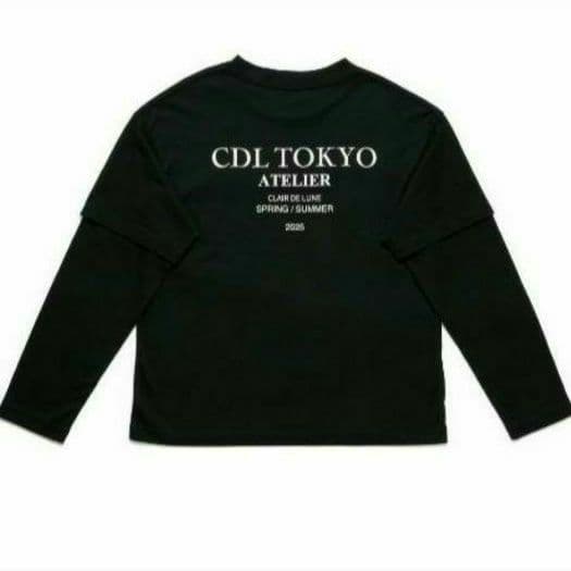 ☺️新品未開封☺️CDL Atelier Layered L/S Tee★黒★L