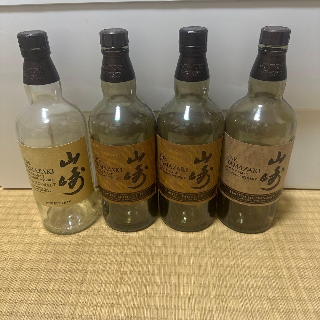 山崎・白州 マルチ12本セット空瓶　激安早い者勝ち‼️