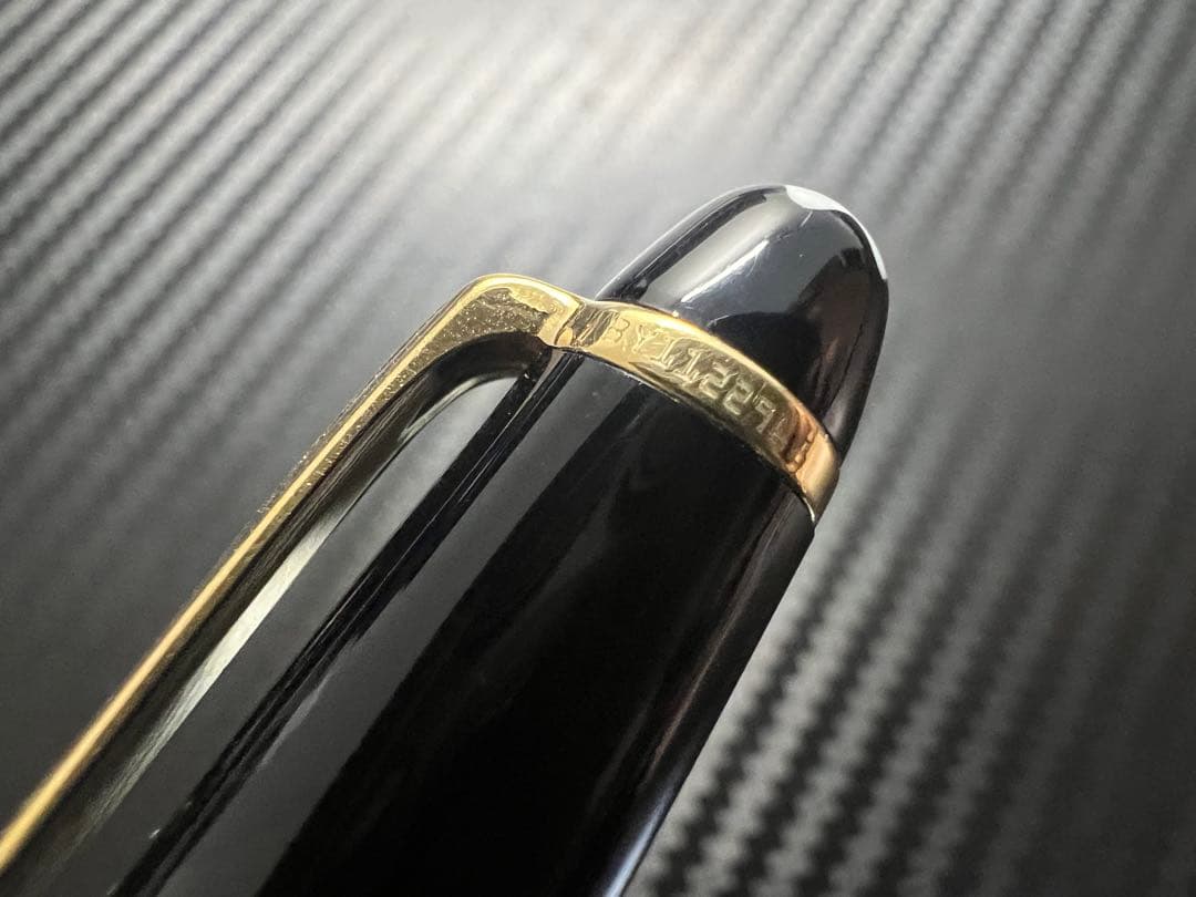 モンブラン マイスターシュテュック 144 万年筆 ブラック 中白 F 細字