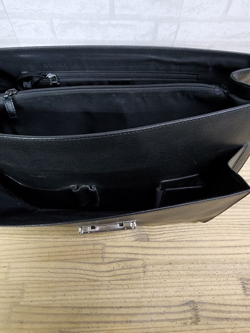 GUCCI ビジネスバッグ メンズ ブラック グッチ