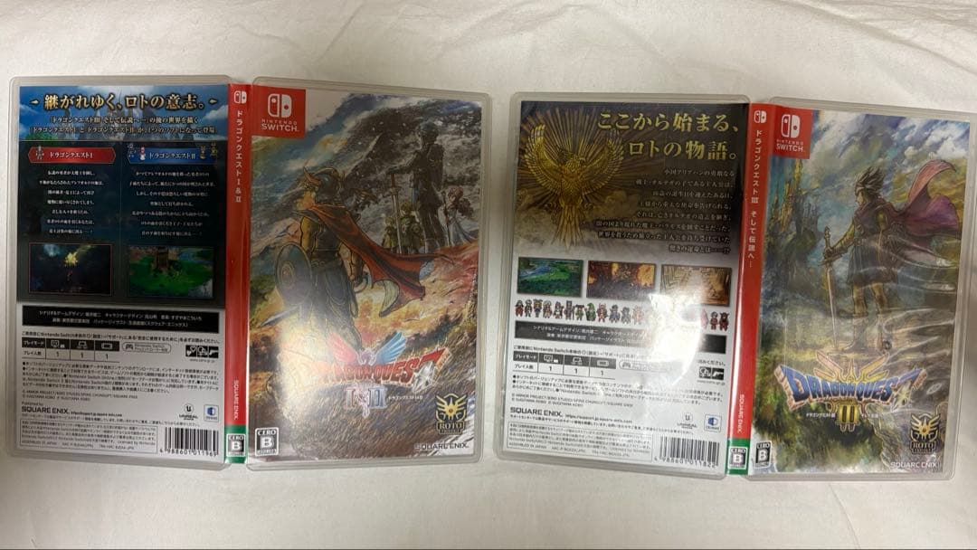 Switch ドラゴンクエスト1&2 Switch ドラゴンクエスト3 セット