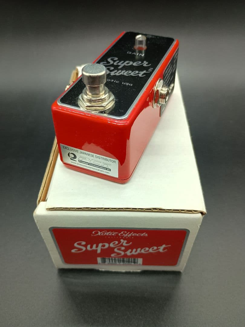 ギター xotic Super Sweet Booster