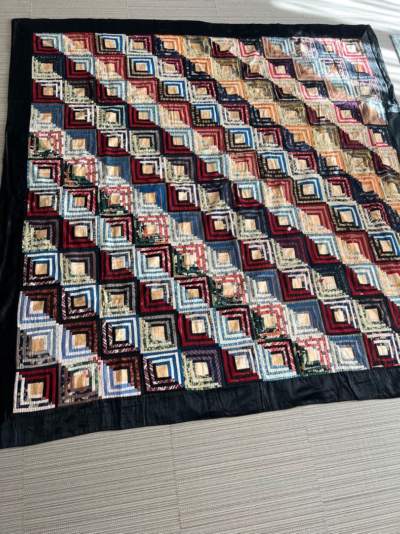 アンティークキルト✴︎ログキャビン