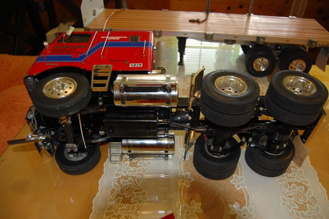 タミヤ 1/14 トレーラー　グローブライナー　ジャンク