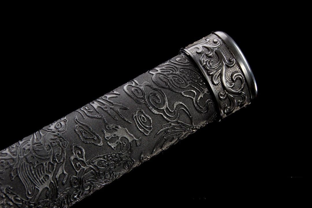 ライトニング唐横刀-高性能マンガン鋼  武具  日本刀 唐剣 模擬刀  居合刀