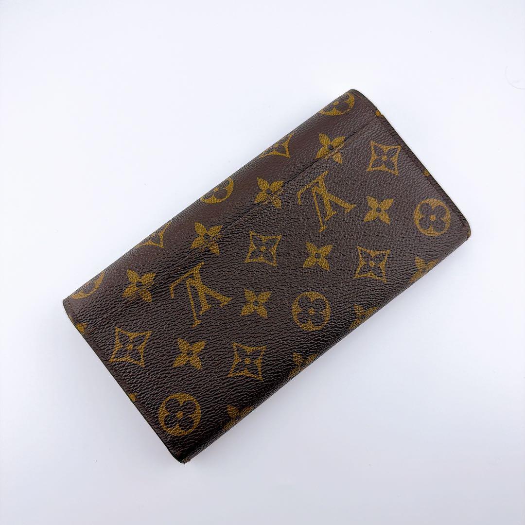 ぁやД*きち　ルイヴィトン モノグラム ポルトフォイユサラ 新型 二つ折り