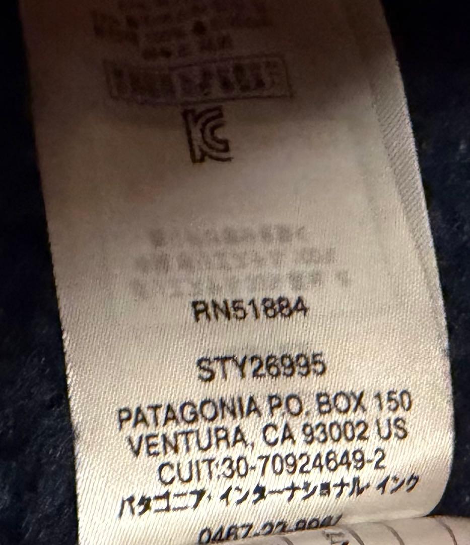 patagonia maple groove canvas ジャケット　NAVY