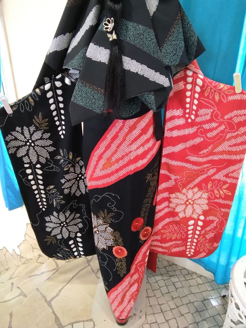 振袖フルセット、正絹高級絞り、成人式、重ね衿、帯揚げ帯締め、京の袋帯、襦袢