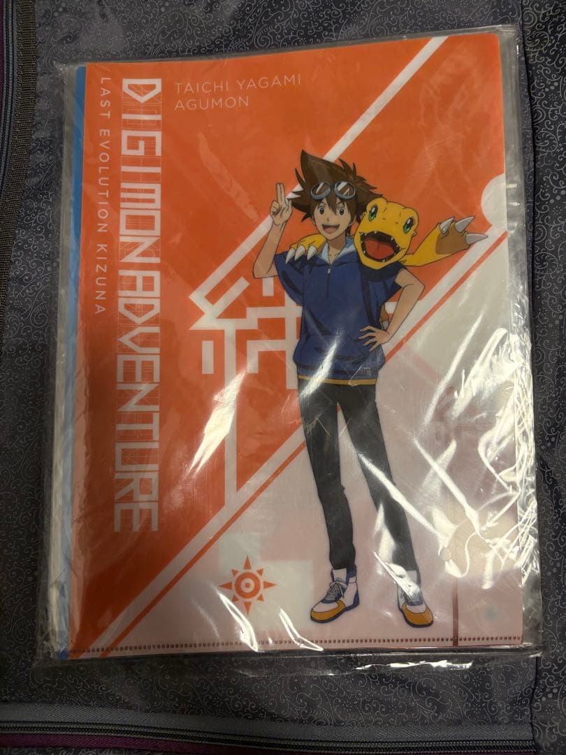 【香港限定・未開封】デジモンアドベンチャー 絆 特典 クリアファイル（8枚組）