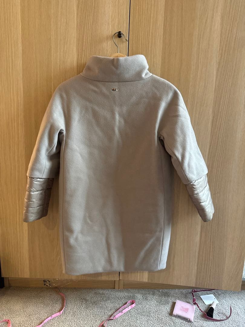 Herno サイズ10 ジップアップ ロングコート