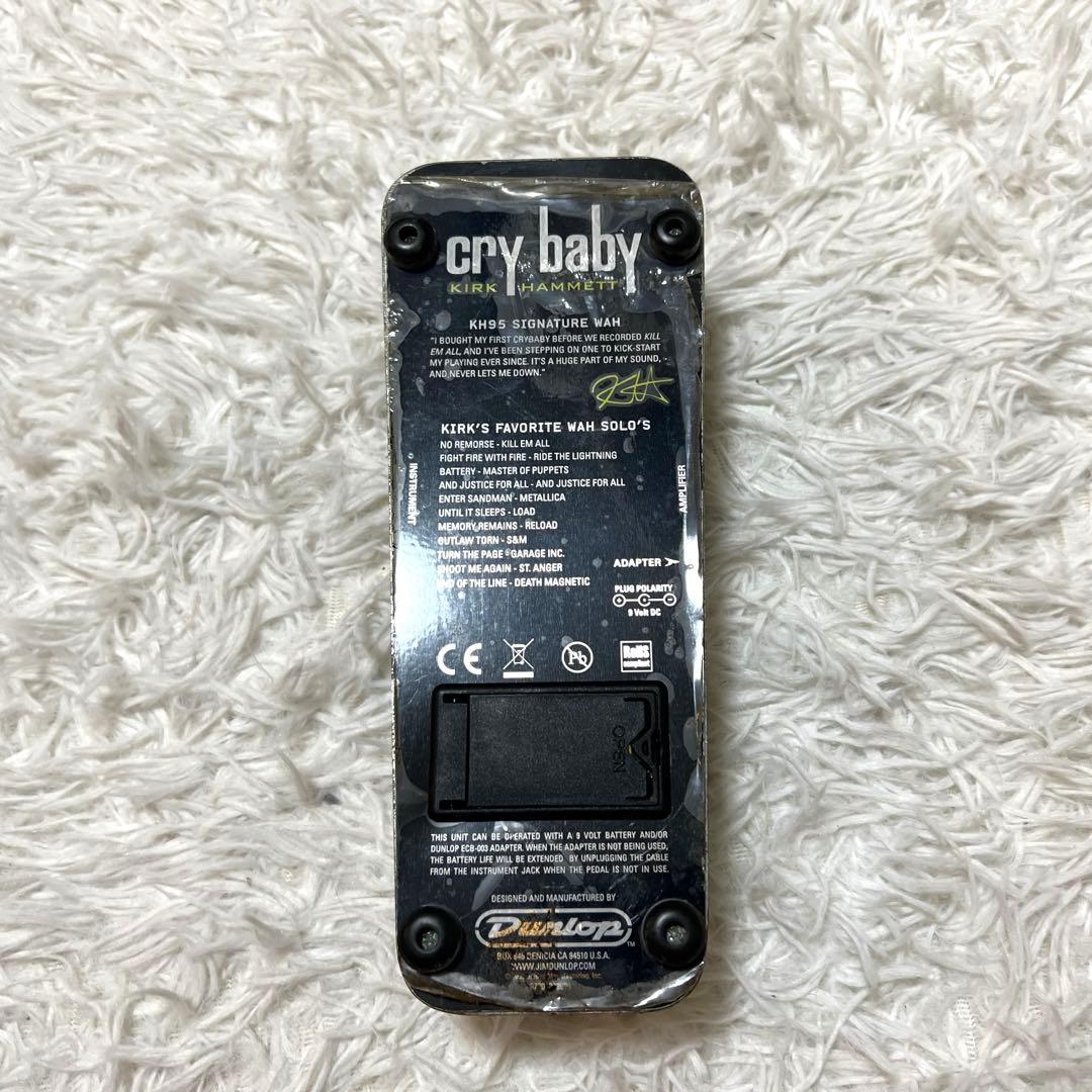 動確済 Cry babyワウペダル KH95 カークハメットメタリカ