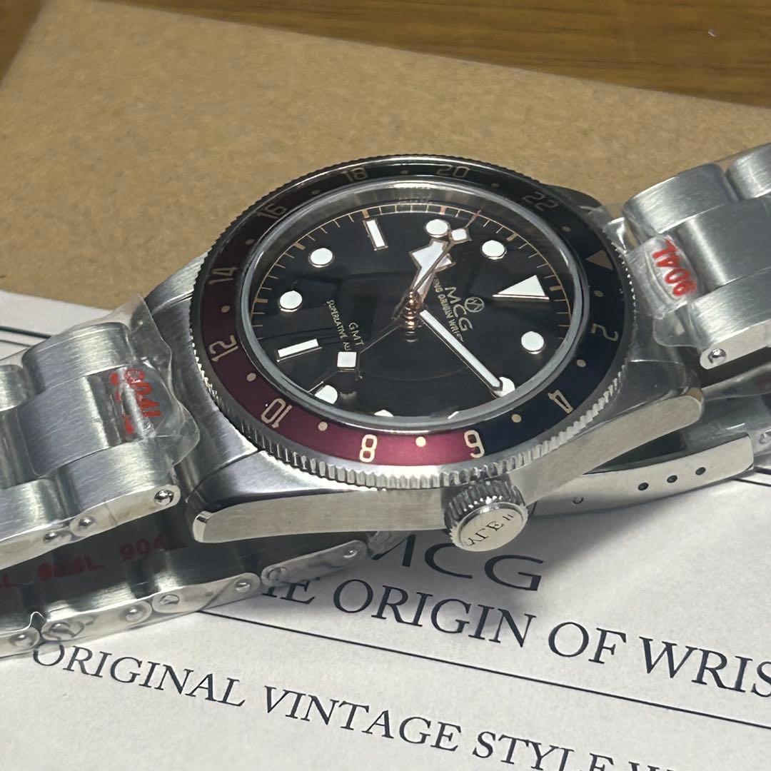 ○★ ジャイアンさま専用★○ MCG自動巻腕時計GMT