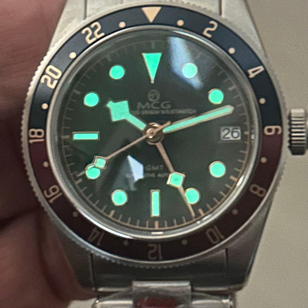 ○★ ジャイアンさま専用★○ MCG自動巻腕時計GMT