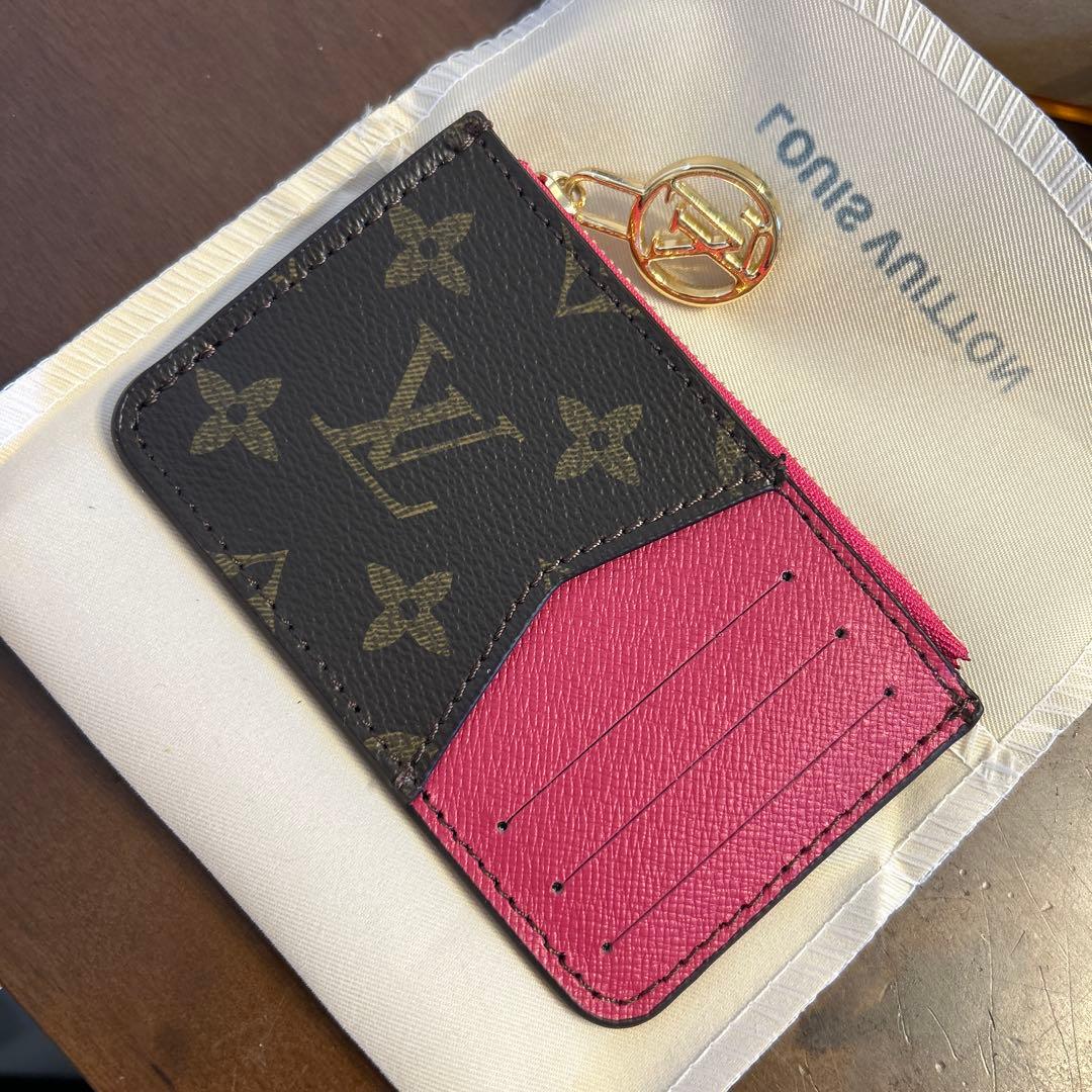 Louis Vuitton ・カードケース ブラウン ピンク