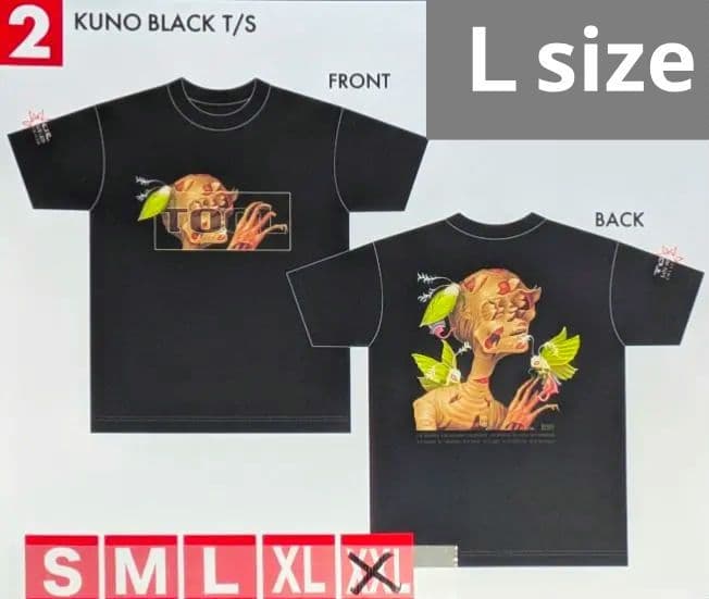 【未着用フライヤー付】TOOL 2025 TOUR Tシャツ L