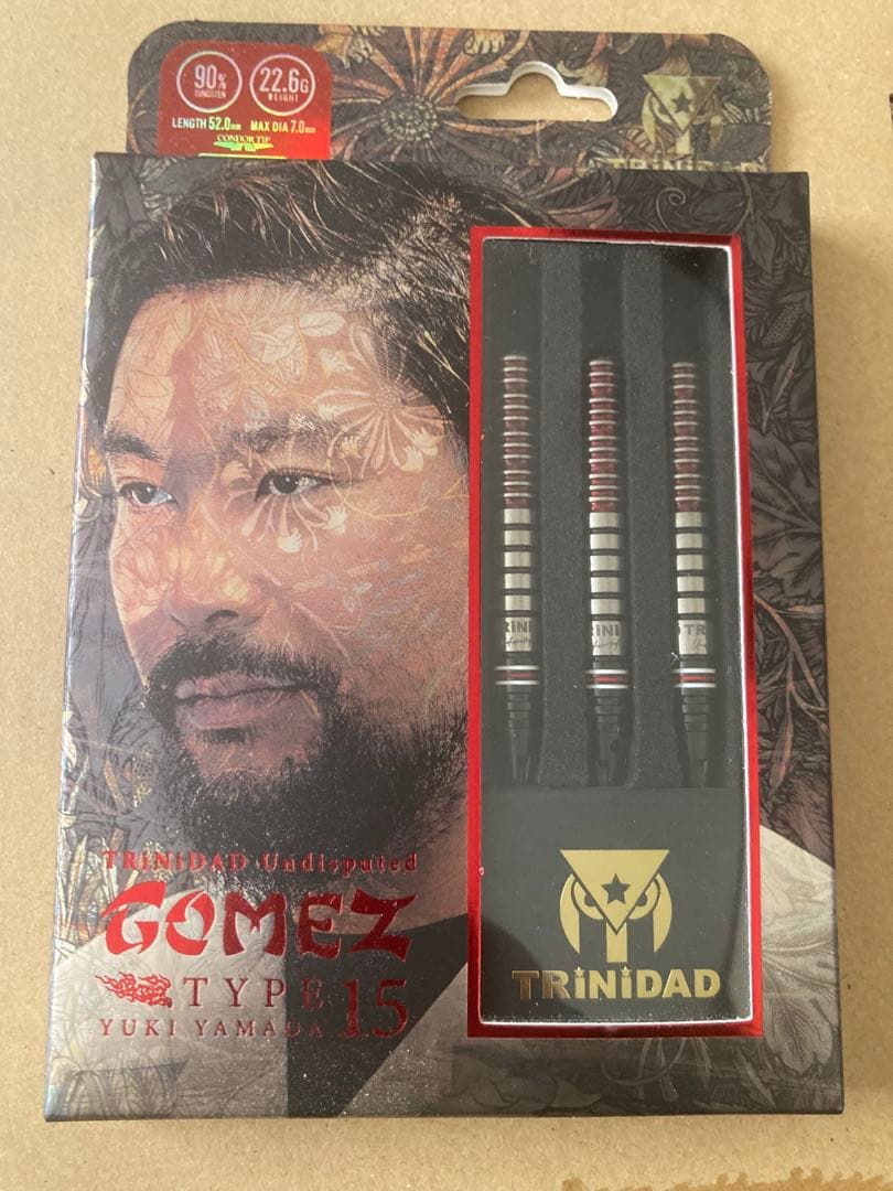 【TRiNiDAD 】ダーツバレル GOMEZ15 22.6g