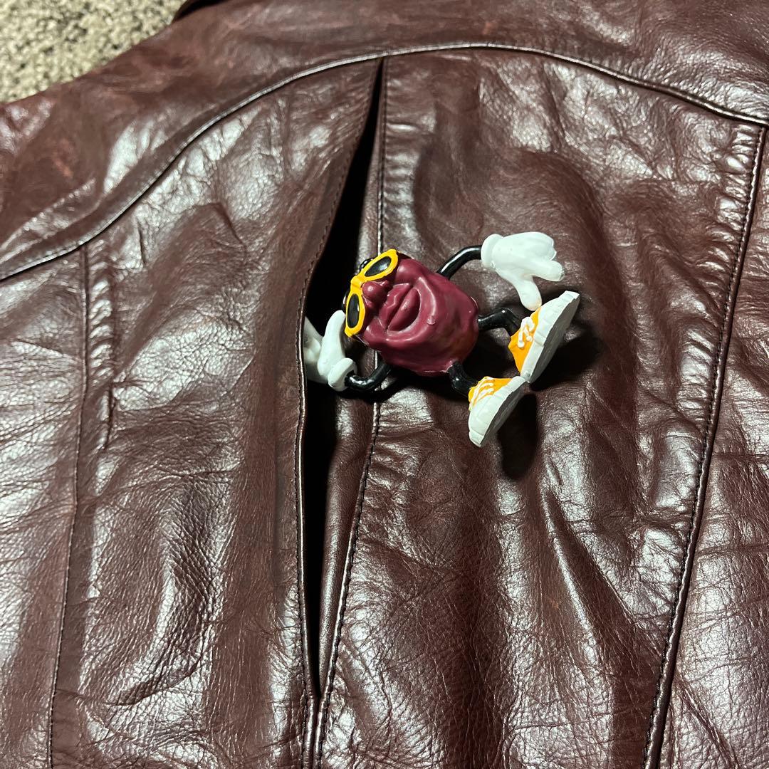 激レア 70s glasswater ヴィンテージ レザージャケット USA製