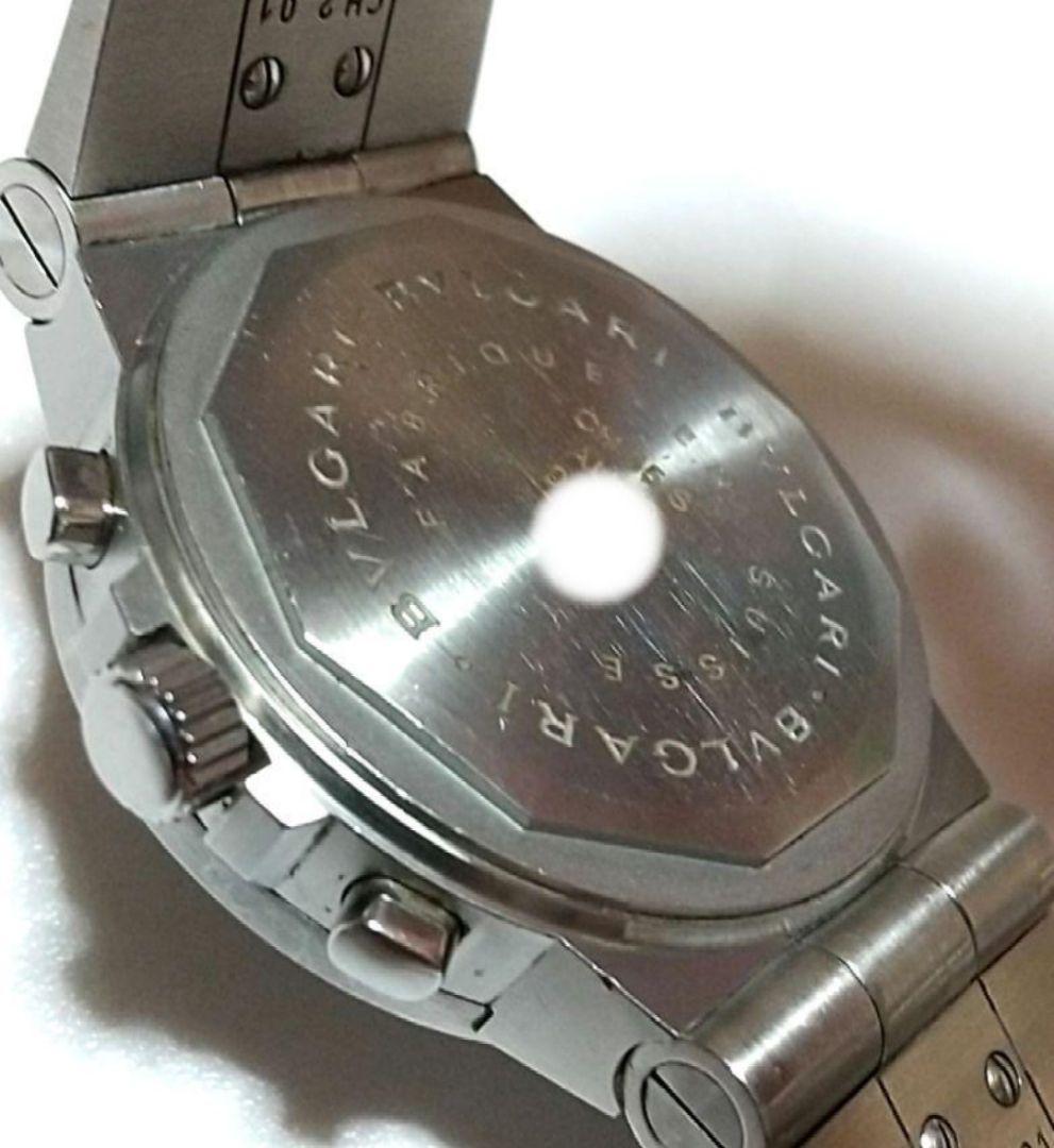 ブルガリ ディアゴノ CH35S 自動巻き クロノグラフ メンズ腕時計