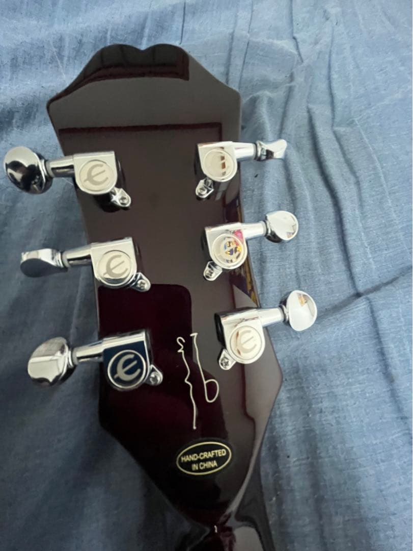 エレキギター epiphone noel galager riviera