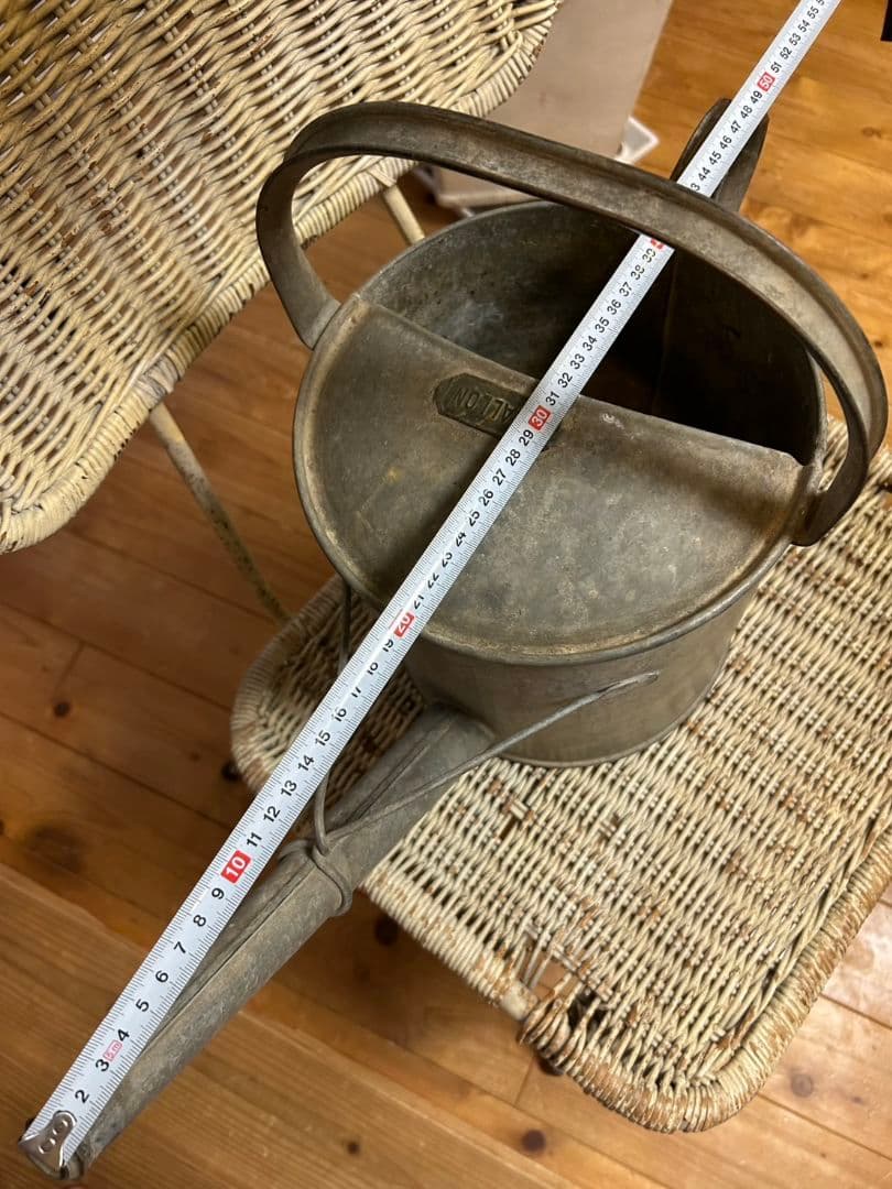 アンティーク金属製 じょうろ