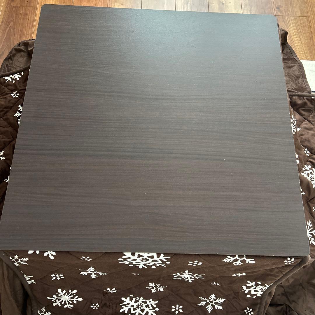 雪の結晶模様 こたつテーブル