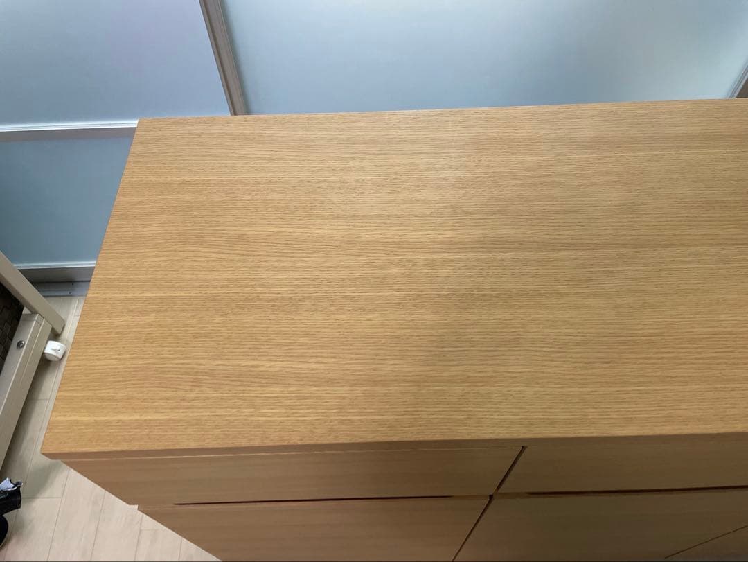 無印良品　オーク材・キャビネット大　サイドボード　廃盤　幅1200mm