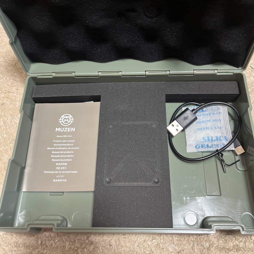 MUZEN ポータブルスピーカー ブラック　第二世代