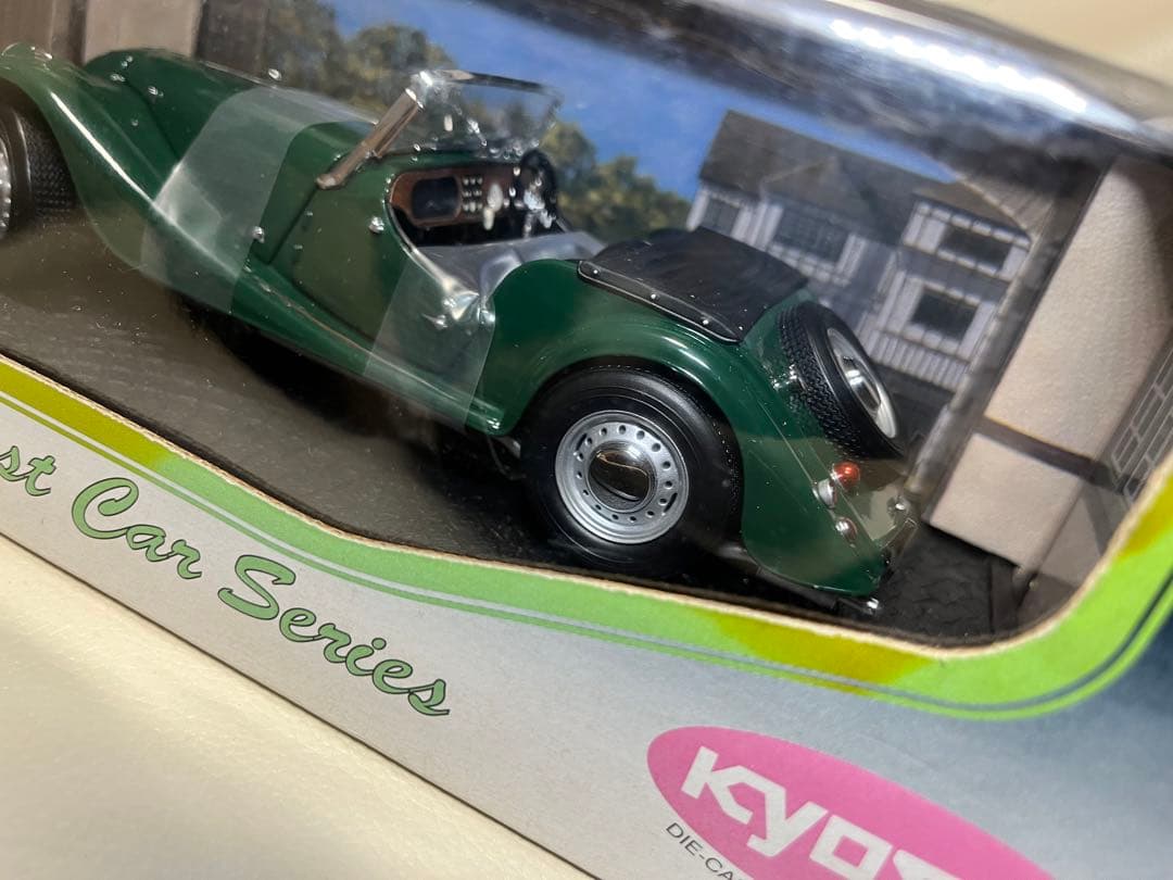 【希少絶版品!!】モーガン4/4 シリーズⅡ 京商 1/18 ミニカー