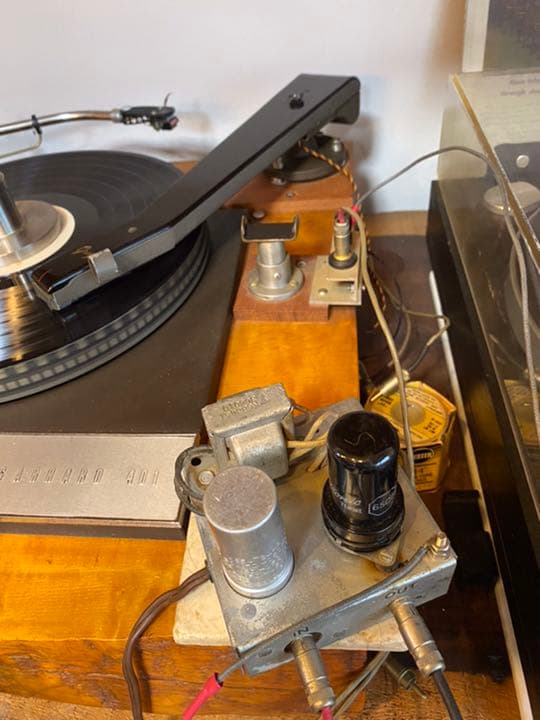 値下げビンテージGE バリレラ カートリッジ用フォノイコライザーUPX-003B