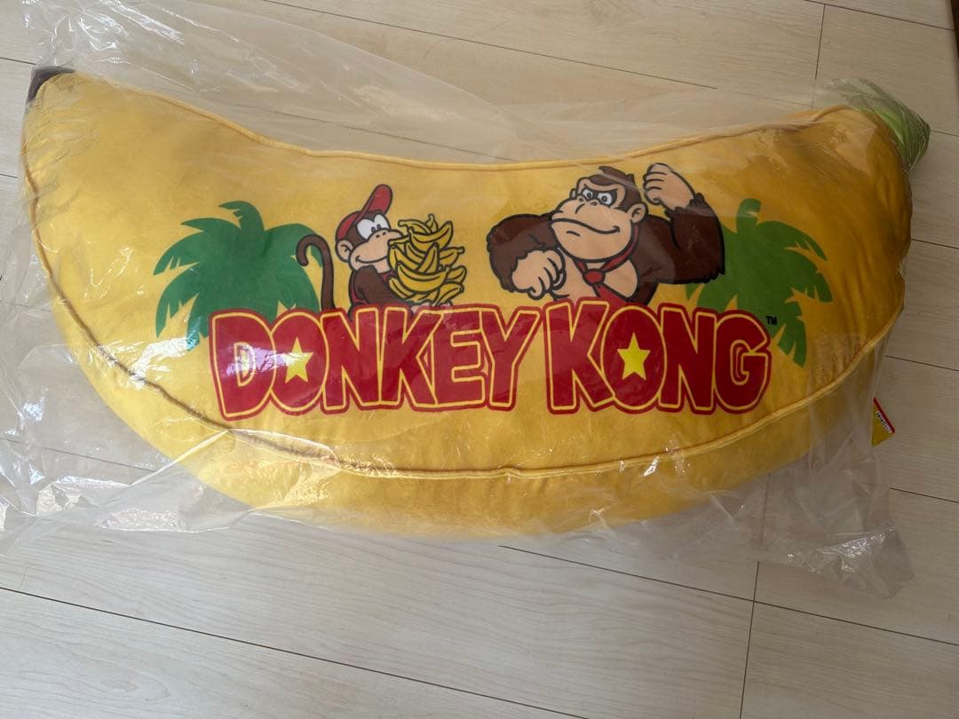 ドンキーコング一番くじダブルチャンス　もっと大きなバナナぬいぐるみ