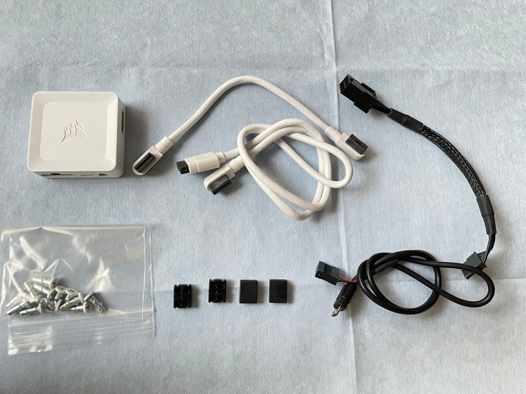 Corsair LX120 RGB ホワイト スターターキット