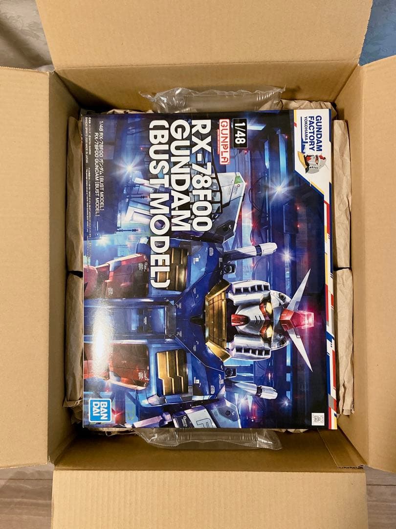 1/48 RX-78F00 ガンダム [BUST MODEL] 【ジャンク品】