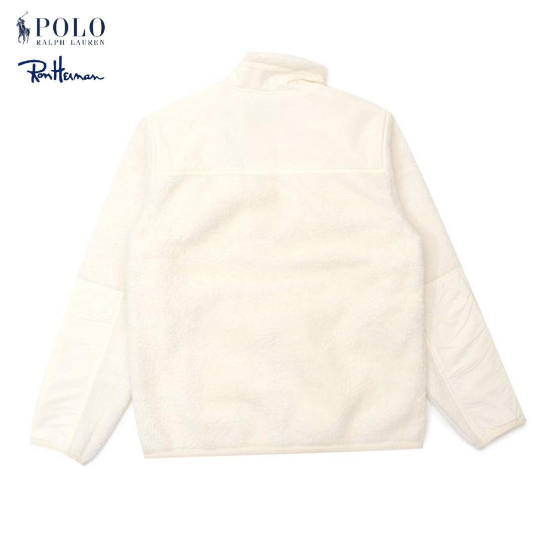 ロンハーマン x ポロ ラルフローレン ハイブリッド フリース ジャケット L