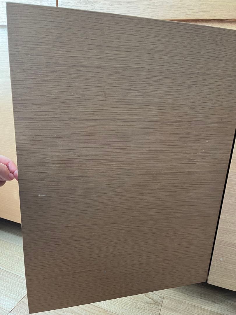 無印良品　オーク材キャビネット大 木製扉