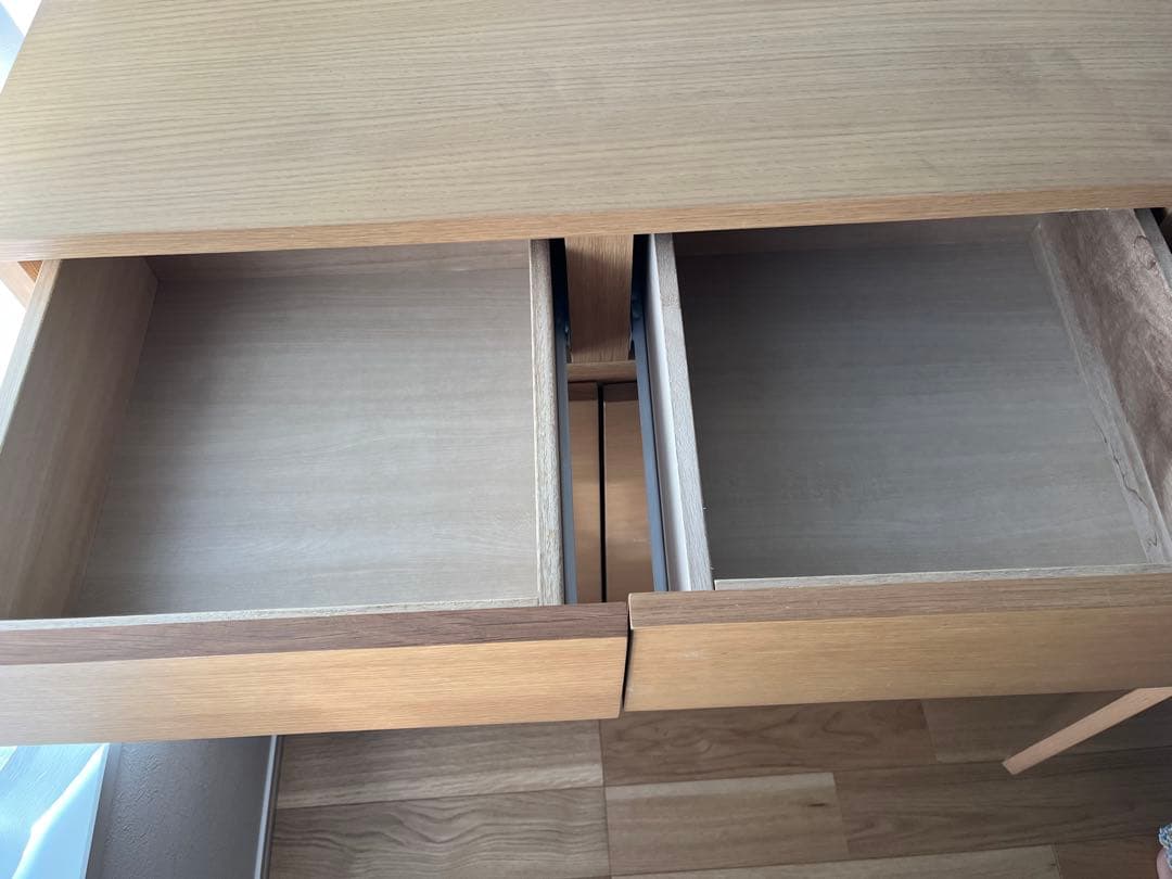 無印良品　オーク材キャビネット大 木製扉