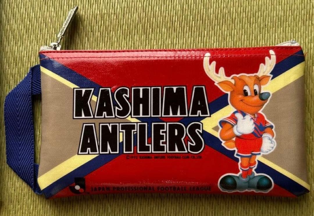鹿島アントラーズ　ペンケース　当時もの