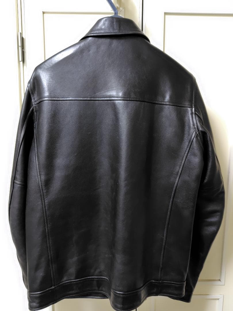 Schott 3101054 シープレザーシングルライダースジャケット ブラック